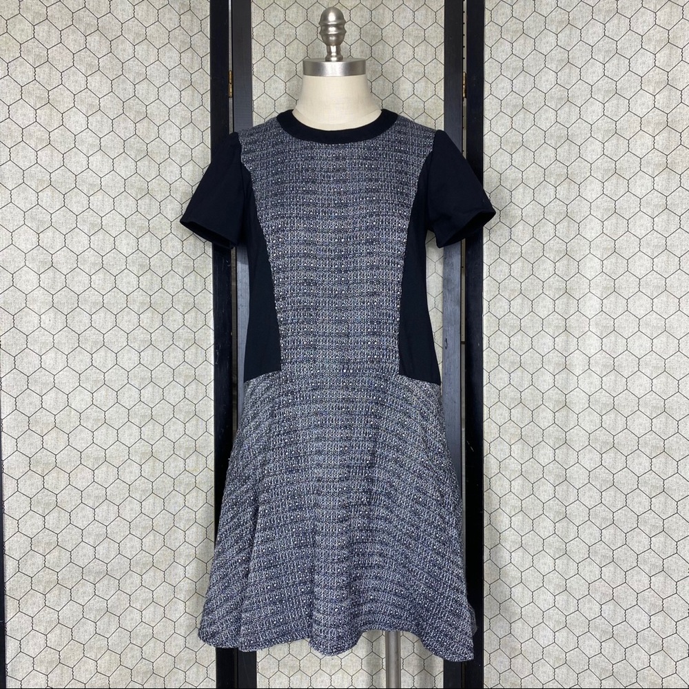 Madewell Plaid Block Dress